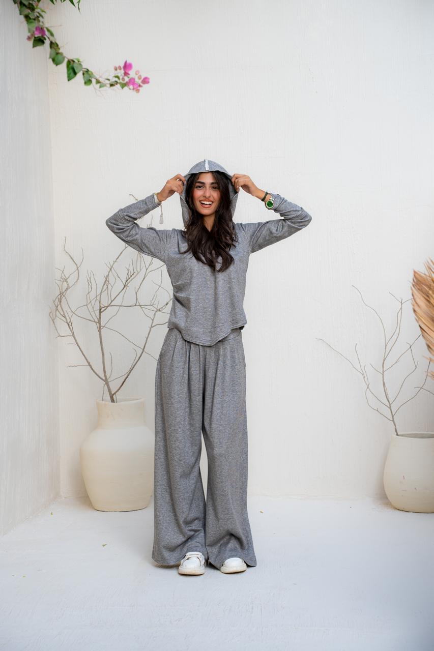 Winter Wool Knitted Wool Set In 3 Shades