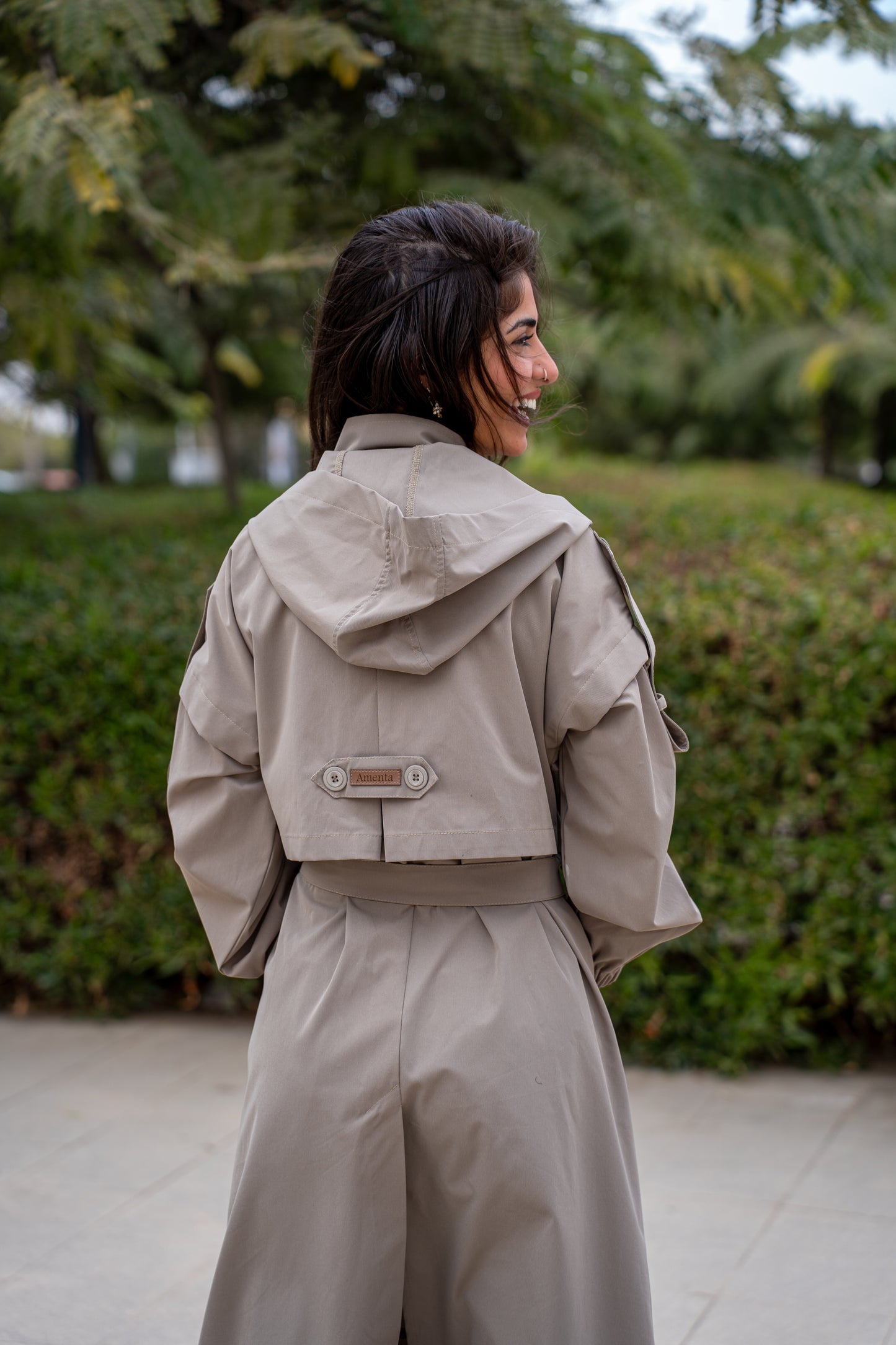 Gabardine Water Proof Trench Coat