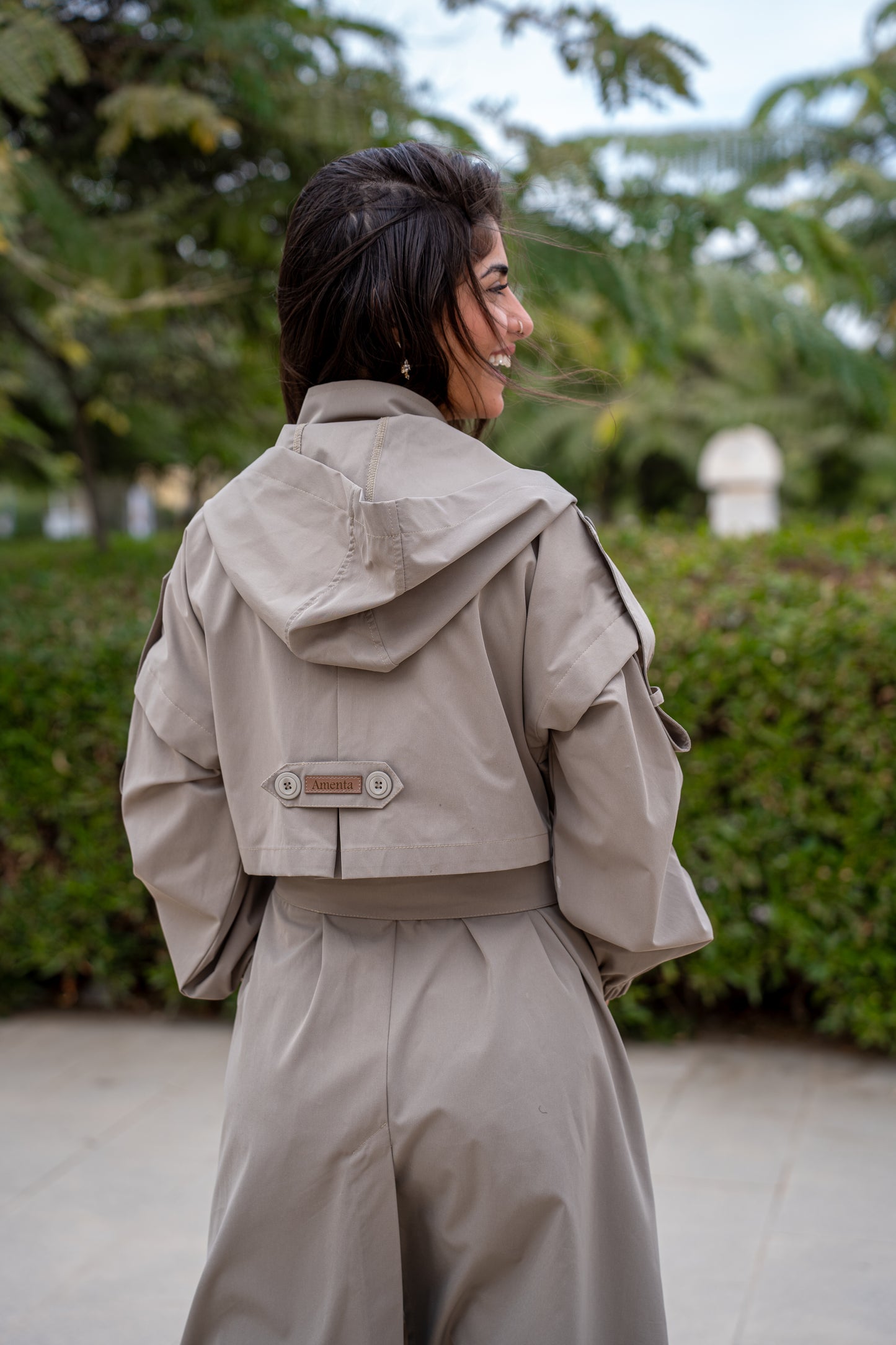 Gabardine Water Proof Trench Coat