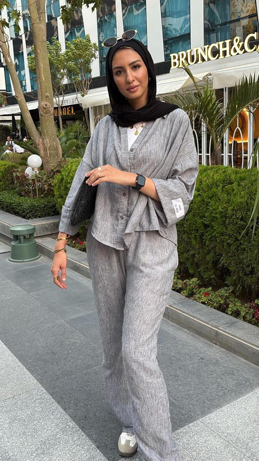 Blend Linen Gray Set