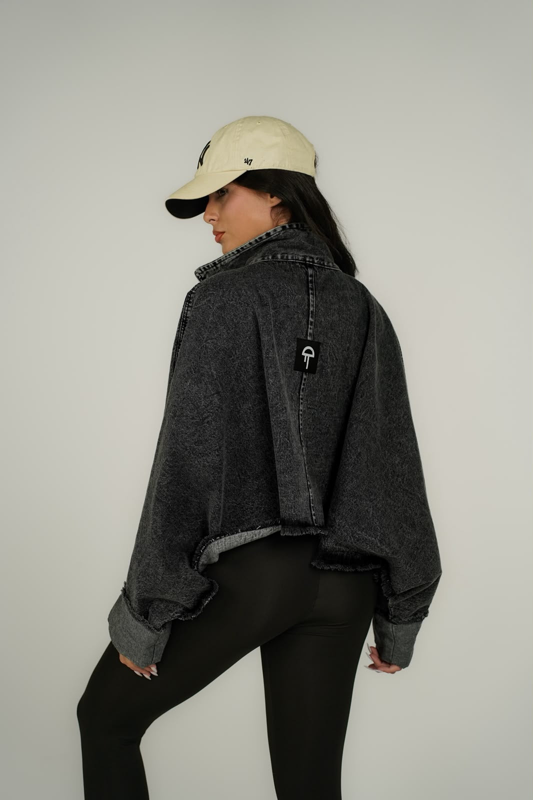 Napoleon Washed Grey Denim Jacket