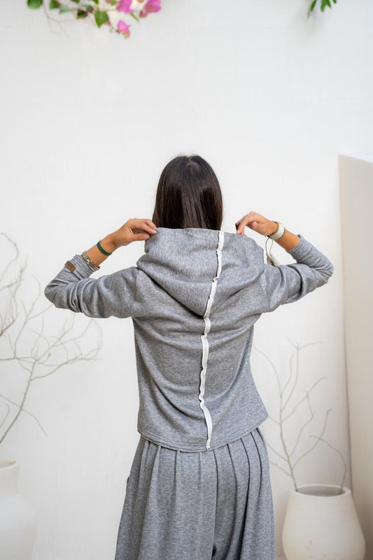 Winter Wool Knitted Wool Set In 3 Shades